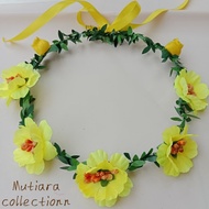 LUXURIOUS ANEMONE FLOWER CROWN