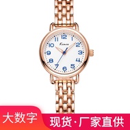 厂家直供金米欧6228大数字小巧女表韩版简约手链手表防水时装表