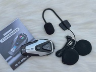 บลูทูธติดหมวกกันน็อค SOMAN S3 ไมค์ก้าน / ไมค์สาย
