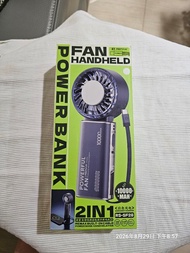 REMAX 10000mAh 充電寶風扇                                                  Handheld Fan + Power Bank