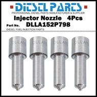 4x Diesel Fuel Injector Nozzle Tips 093400-7980 DLLA152P798 for ISUZU NPR NQR NRR 5.0d