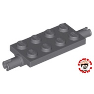 LEGO PART 40687 - PLATE, MODIFIED 2 X 4 w PINS AND THICK REINFORCED SUPPORTS