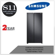 SAMSUNG RS62R5004B4/SS SpaceMax SIDE BY SIDE 647L ENERGY RATING 2 TICKS