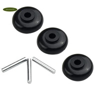 3x Axles and Rollers Motorized Heads Small Shaft Wheels for Dyson Vacuum Cleaner Powerheads Replacement