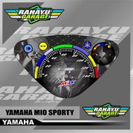 papan speedometer custom yamaha mio sporty panel spido meter custom yamaha mio sporty