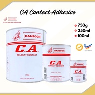 DANSOON CA Contact Adhesive 750g/250ml/100ml Dunlop Gam Formica Glue Gam Kuning Dunlop Gam Kasut Gam