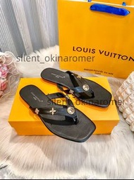 LV 人字拖方頭扣拖鞋