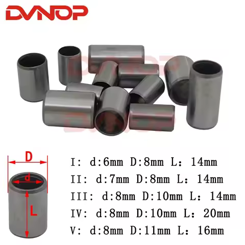 2pcs Motorcycle Cylinder Head Dowel Cylinder Dowel 8X14mm 6x14 7x14 10x14 10x20 11x16 For Scooter GY