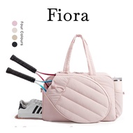 FIORA Padel Tennis Tote Bag Puffy Woman Racket Cover Korean Style BIG Capacity
