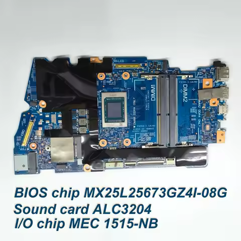 08X8KN 8X8KN for Dell Inspiron 14 5425 Motherboard System Mainboard OnboardCPU R5 -5625U Sound Card 