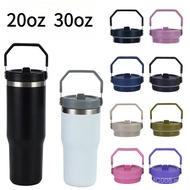 Tumbler Lid for Stanley IceFlow 20oz 30oz Replacement Flip Lid Spill Proof Tumbler Cover with Handle