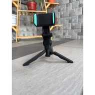 Phone Holder Portable Tripod Foldable Desktop Mobile Phone Stand Rotatable Selfie Holding