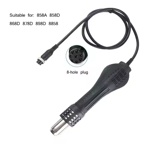 Hot Air Guns Handle Rework Solder Hot Air Blower Heat Guns for 858A 858D 868D 878D Soldering Station