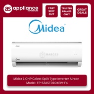 Midea 1HP Celest Split Type Inverter Aircon FP-53AST010KEIV-F4