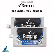 Rexona Sachet | Rexona Saset | Rexona Deo Lotion Sachet - Free Spirit Men Ice Cool 9mL | Tahan 48
