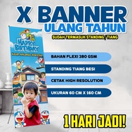 PRINT X BIRTHDAY BANNER + STANDING BIRTHDAY BANNER/ BIRTHDAY X BANNER/