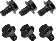 6pcs 2307304 Torque Converter Bolts, Premium Carbon Steel Transmission Bolts Compatible with 4L60E 4