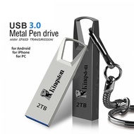Kingston USB 3.0 2TB Flash Drive 1TB Pendrive High Speed Flash Disk Portable Metal
