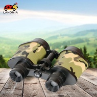 LAHOMIA Kids Binoculars 8x30 Jungle Binoculars Toy for Sciences Exploration Presents