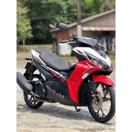 COVERSET AEROX V2 MERAH PUTIH 2023