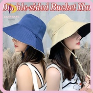 DIACHASG Bucket Hat Spring Summer Anti-UV Panama Hat Foldable Sun Hat