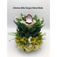 Gubahan Sirih Junjung Dengan Bekas cincin/Bekas Gelang
