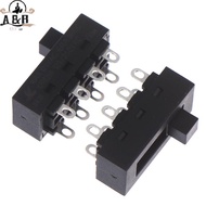 [A&B] 2pcs 12A 250V 3 Position 8 Pin Toggle Slide Switch LQ-103H Hair Dryer Switch {vn}