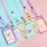 GANTUNGAN Mrt BUSWAY LANYARD CARD HOLDER Office Access CARD HOLDER Rabbit Cat MOTIF