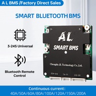 AL Solar Smart BMS 4S LiFePO4 120A Bluetooth CAN Active Balancer Battery Management Board