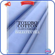 ⭐LOW PRICE⭐ Toyobo Cotton Japanese Cotton Kain Pasang  cotton Premium Kualiti Bidang 58