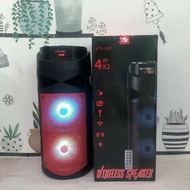 Eph Kts-1091 Karaoke Super Bass Portable Wireless Bluetooth Speaker Kts-1091 with Free Mic