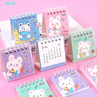 HL 1PC 2023 Cartoon Rabbit Desktop Mini Calendar Daily Schedule Table Planner FE