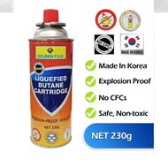 GOLDEN  FUJI BUTANE GAS CARTRIDGE UN2037 BUTANE GAS 230GRM