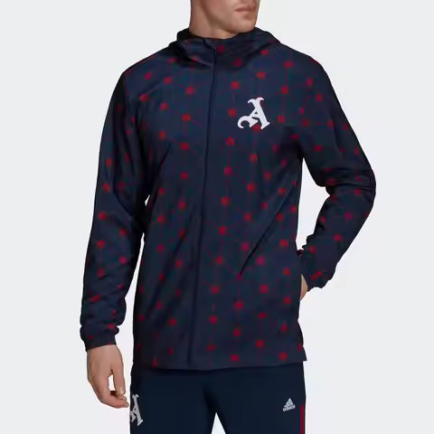 Adidas genuine Arsenal football men's hooded sports jacket HB6011