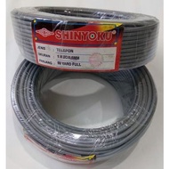 Shinyoku 50 Meter 2C Telephone Cable 50m Swallow Cable/ 50m Audio Speaker Tweeter Cable/ / kabel lis