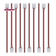 50Pcs LED Tape Connector 2Pin LED Strip Accessories Connectors for 2835 3528 5050 5730 5630 SMD LED 