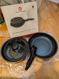 Carl Schmidt Sohn Luxe Detachable Handle Cookware Set