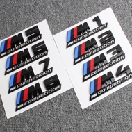 13*4cm Competition Edition 3D Rear Trunk Emblem Badge Sticker for BMW M1 M2 M3 M4 M5 M6 M7 F20 F30 F