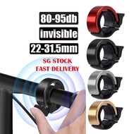 SG Stock👍Cheapest High Quality Invisible Q Bell 22/32mm Bicycle Road Bike E-Scooter PMD Cycling Super Ringing Equipment