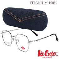 แว่นตา Fashion รุ่น Lee Cooper 6505 กรอบแว่นตา สำหรับตัดเลนส์ กรอบเต็ม แว่นแฟชั่น ชาย หญิง ทรงสปอร์ต