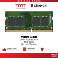 [TMT Official] Kingston Value Ram DDR4 Laptop Ram SODIMM (4GB/8GB/16GB/32GB) (2666MHz/3200MHz)