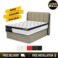 Abbarin Leather Storage Bed Frame SBD 16"