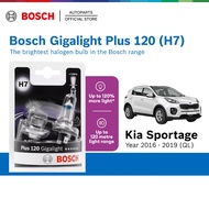 Bosch Plus 120 Gigalight H7 Headlight Bulb for Kia Sportage QL