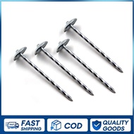 (Per Kilo) Umbrella Twisted Nail 2-1/2" Heavy Duty Steel Silver Nails
