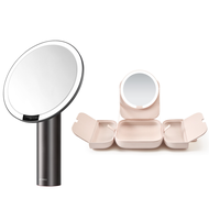 AMIRO LED化妝鏡家用旅行全配組(OATH化妝鏡+CubeS化妝箱)