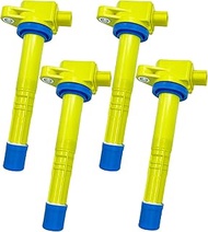 IGNITION COILS 30520-R40-007 UF602 UF-602 SET OF 4 COMPATIBLE WITH 2008-2015 Honda Accord CR-V Cross