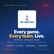 NBA League Pass Account | Standard & Premium | All 30 Teams Live & On-Demand | Multiview | With Warr