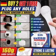 Sealant Clay Tutup Lubang Dinding Pipe Repair Wall Hole Filler Crack Mending Mud Waterproof Filler C