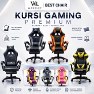 WARTLEY Gaming Chair Game Chair Ergonomic Hydraulic Gaming Chair Plus Footrest