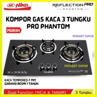 Niko Kompor 3 Tungku Kompor Tanam Kompor Gas 3 Tungku Niko Reflection